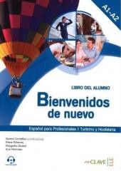 okładka Bienvenidos de nuevo A1-A2 podręcznik książka | Praca Zbiorowa