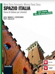 okładka Spazio Italia 3 podręcznik + ćwiczenia + DVD książka | Praca Zbiorowa