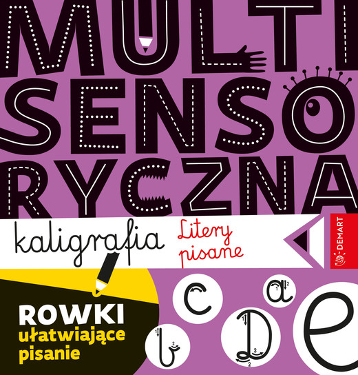 okładka Litery pisane. Multisensoryczna kaligrafia książka | Anna Borchard