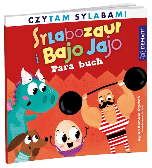 okładka Para buch. Sylabozaur i Bajo Jajo książka | Agata Komosa-Styczeń