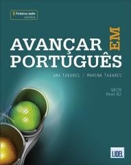 okładka Avancar portugues B2 podręcznik+online książka | Marina Tavares, Tavares Ana