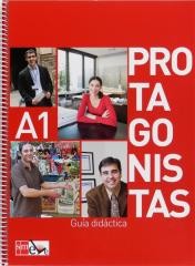 okładka Protagonistas A1 przewodnik metodyczny książka | Praca Zbiorowa