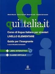 okładka Qui Italia it przewodnik metodyczny książka | Praca Zbiorowa