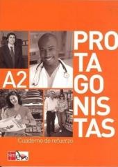 okładka Protagonistas A2 ćwiczenia książka | Praca Zbiorowa