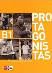 okładka Protagonistas B1 ćwiczenia książka | Praca Zbiorowa