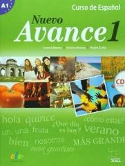 okładka Nuevo Avance 1 podręcznik + CD książka | Moreno Concha