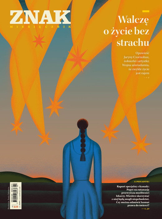 okładka Miesięcznik ZNAK 849 (02/2026) - Walczę o życie bez strachu książka | Autor zbiorowy