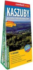 okładka Comfort! map Kaszuby 1:50 000 mapa turystyczna książka | Praca Zbiorowa