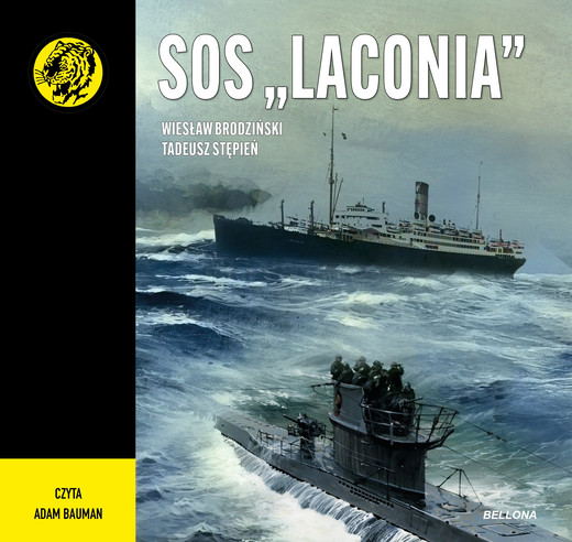 okładka SOS "Laconia" audiobook | MP3 | Tadeusz Stępień, Wiesław Brodziński