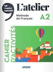 okładka Atelier A2 Ćwiczenia + CD książka | Praca Zbiorowa