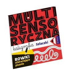 okładka Multisensoryczna kaligrafia. Szlaczki książka | Anna Borchard