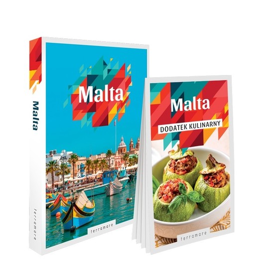okładka Malta Przewodnik ilustrowany z dodatkiem kulinarnym Terramare 2026 książka | Piotr Kalwas