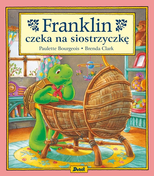 okładka Franklin czeka na siostrzyczkę książka | Paulette Bourgeois