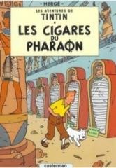 okładka Tintin les Cigares du Pharaon książka | Herge