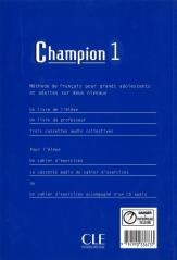 okładka Champion 1 ćwiczenia książka