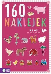 okładka 160 naklejek. Na wsi książka | Zuzanna Pacholska