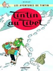 okładka Tintin au Tibet książka | Herge