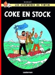 okładka Tintin Coke en Stock książka | Herge