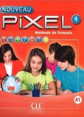 okładka Pixel 1 A.1 podręcznik+ DVD CLE książka | Caherine Favret