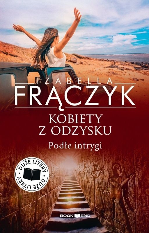okładka Podłe intrygi. Kobiety z odzysku. Tom 5. Duże litery książka | Izabella Frączyk