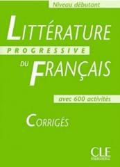 okładka Litterature progressive du francais A1 książka | Praca Zbiorowa