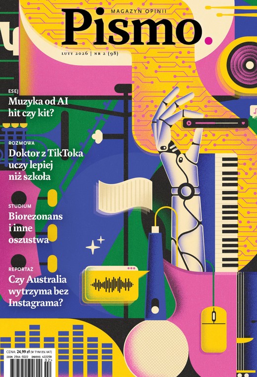 okładka Pismo. Magazyn opinii Pismo. Magazyn Opinii nr 02/2026 ebook | epub, mobi, pdf | Grzegorz Bogdał, Adam Robiński, Agata Romaniuk, Magdalena Bigaj, Dorota Bidzińska