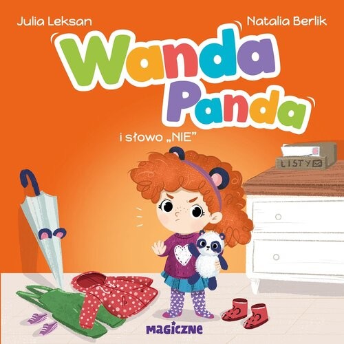 okładka Wanda Panda i słowo "Nie" książka | Julia Leksan