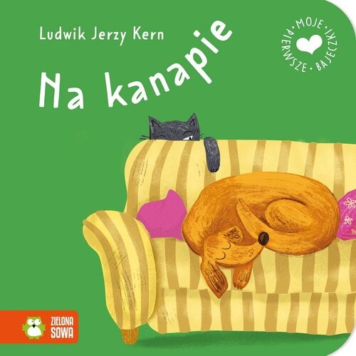 okładka Moje pierwsze bajeczki. Na kanapie książka | null null