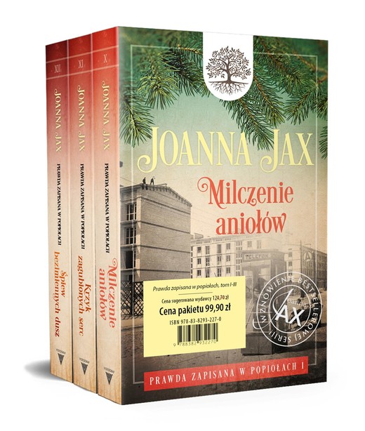 okładka Prawda zapisana w popiołach. Tom 1-3 książka | Joanna Jax