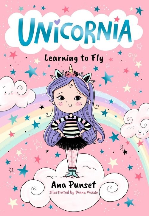 okładka Unicornia: Learning to Fly książka | Ana Punset