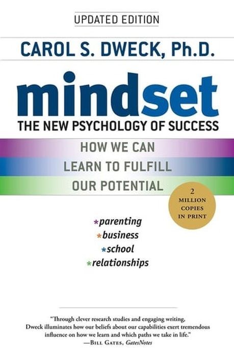 okładka Mindset książka | Carol Dweck