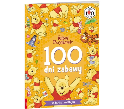 okładka Disney Kubuś i przyjaciele 100 dni zabawy STO-9104 książka | Opracowanie zbiorowe