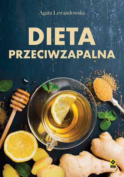 okładka Dieta przeciwzapalna książka | Agata Lewandowska