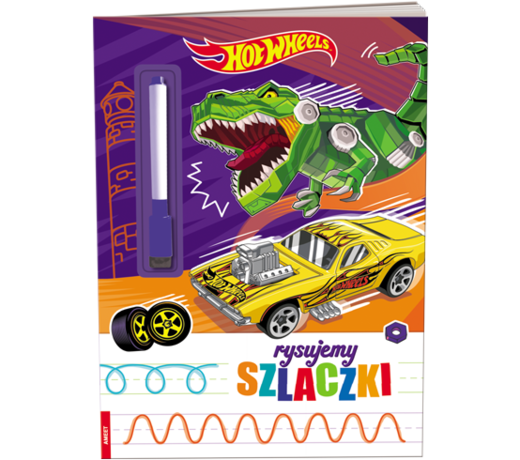 okładka Mattel Hot Wheels Rysujemy szlaczki KSS-1602 książka | Opracowanie zbiorowe