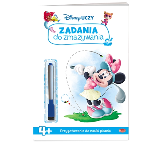 okładka Disney uczy Zadania do zmazywania UPTC-9310 książka | Opracowanie zbiorowe