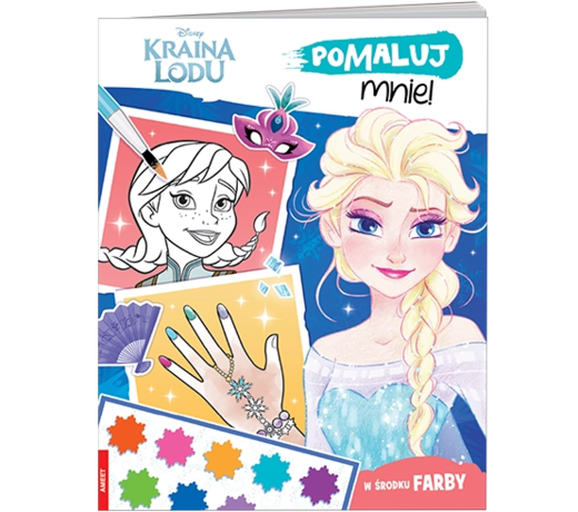 okładka Disney Kraina Lodu Pomaluj mnie! MAK-9102 książka | Opracowanie zbiorowe