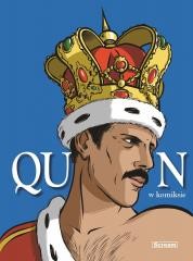 okładka Queen w komiksie książka | Emmanuel Marie