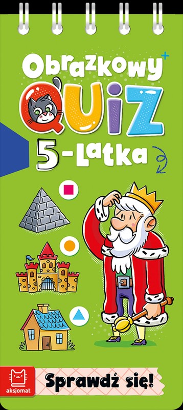 okładka Obrazkowy quiz 5-latka. Sprawdź się! książka | Agnieszka Bator