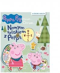 okładka Peppa Pig. Chrum... Chrum Nowym szlakiem z Peppą książka | Praca Zbiorowa