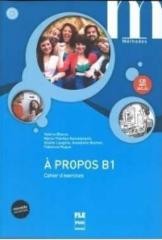 okładka A propos B1 ćwiczenia + CD książka | Praca Zbiorowa