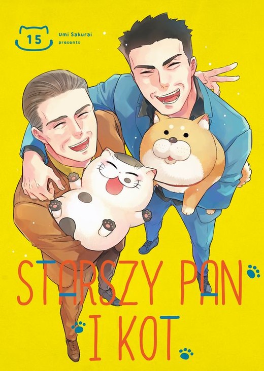 okładka Starszy Pan i Kot. Tom 15 książka | Umi Sakurai