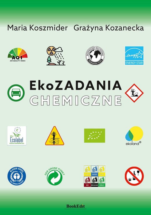 okładka EkoZADANIA chemiczne książka | Grażyna Kozanecka