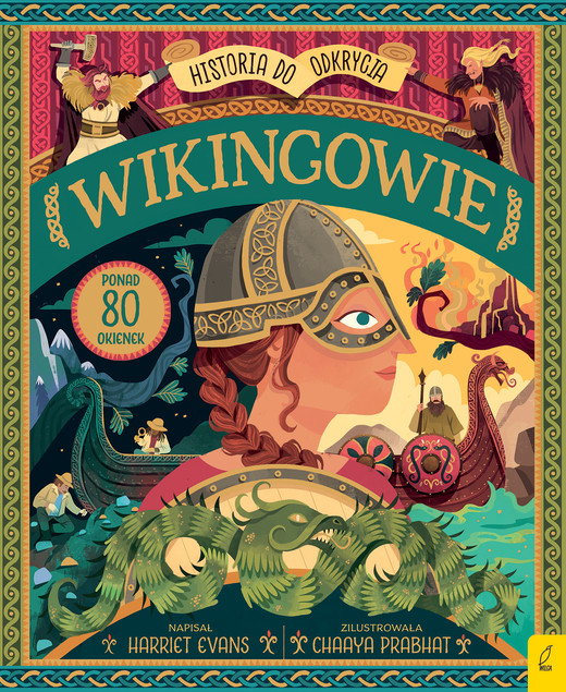 okładka Wikingowie. Historia do odkrycia książka | Harriet Evans