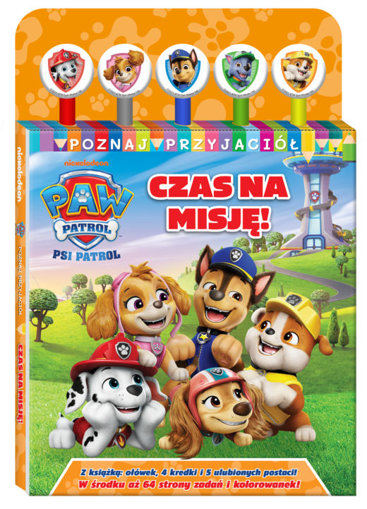 okładka Czas na misję!. Psi Patrol. Poznaj przyjaciół książka | Opracowanie zbiorowe