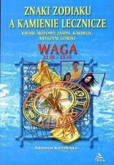 okładka Waga - znaki zodiaku a kamienie lecznicze książka | Arianna Kostelenko