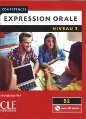okładka Expression orale 3 2ed B2 podręcznik + CD książka