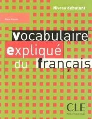 okładka Vocabulaire explique du francais debutant livre książka | Reine Mimran