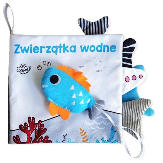 okładka Zwierzątka wodne. Książeczka sensoryczna książka | Ślizowska Monika