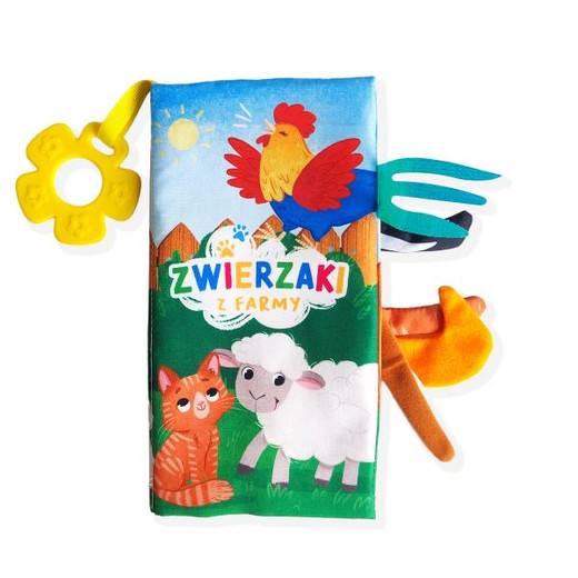 okładka Zwierzaki z farmy. Książeczka sensoryczna książka | Ślizowska Monika