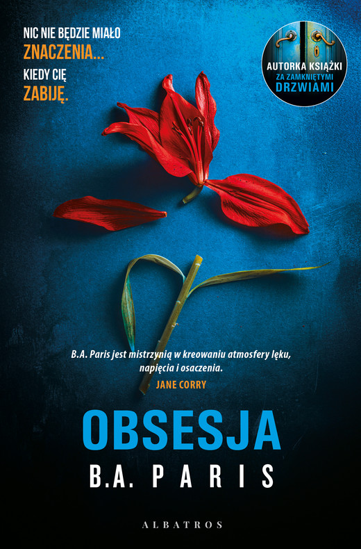 okładka OBSESJA ebook | epub, mobi | B.A. Paris